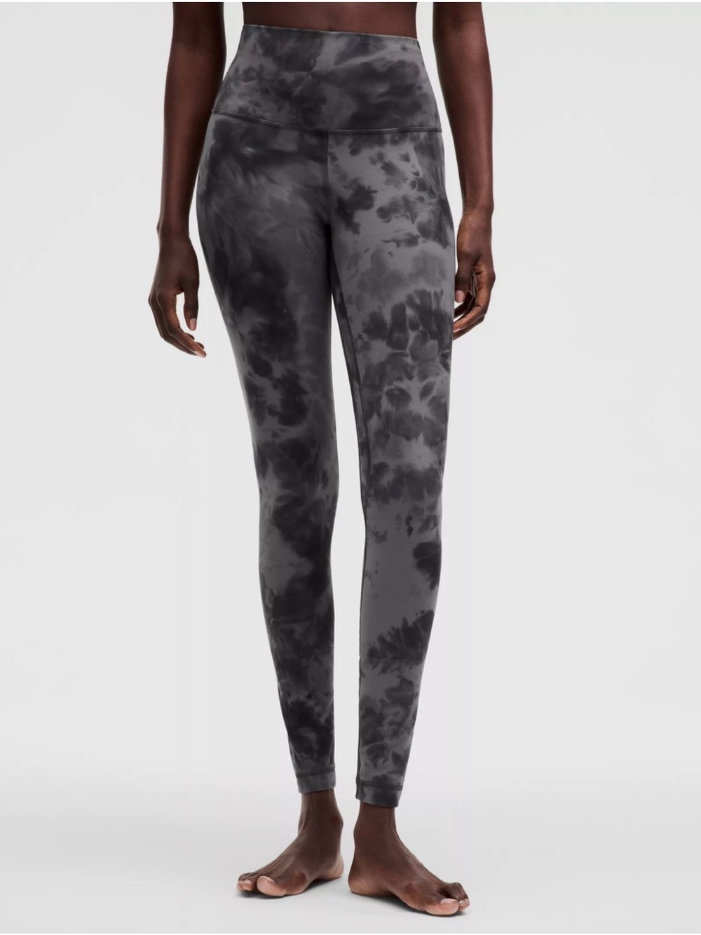 Lululemon Align High Rise 28inch - Diamond Dye Pitch Grey Graphite Grey